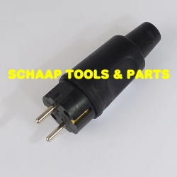 Stekker volrubber met randaarde 3x2.5qmm | 1795.1600.9